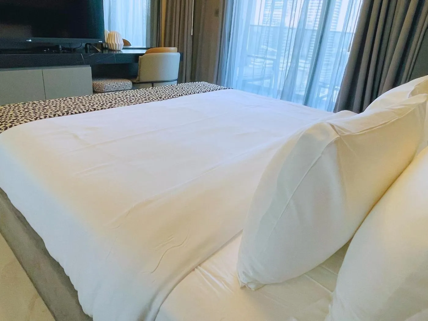 Apartment Elegant 2Br Business Bay Near To Dubai Mall & Burj Khalifa -1802