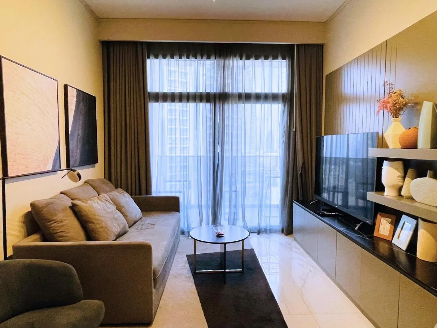Apartment Elegant 2Br Business Bay Near To Dubai Mall & Burj Khalifa -1802