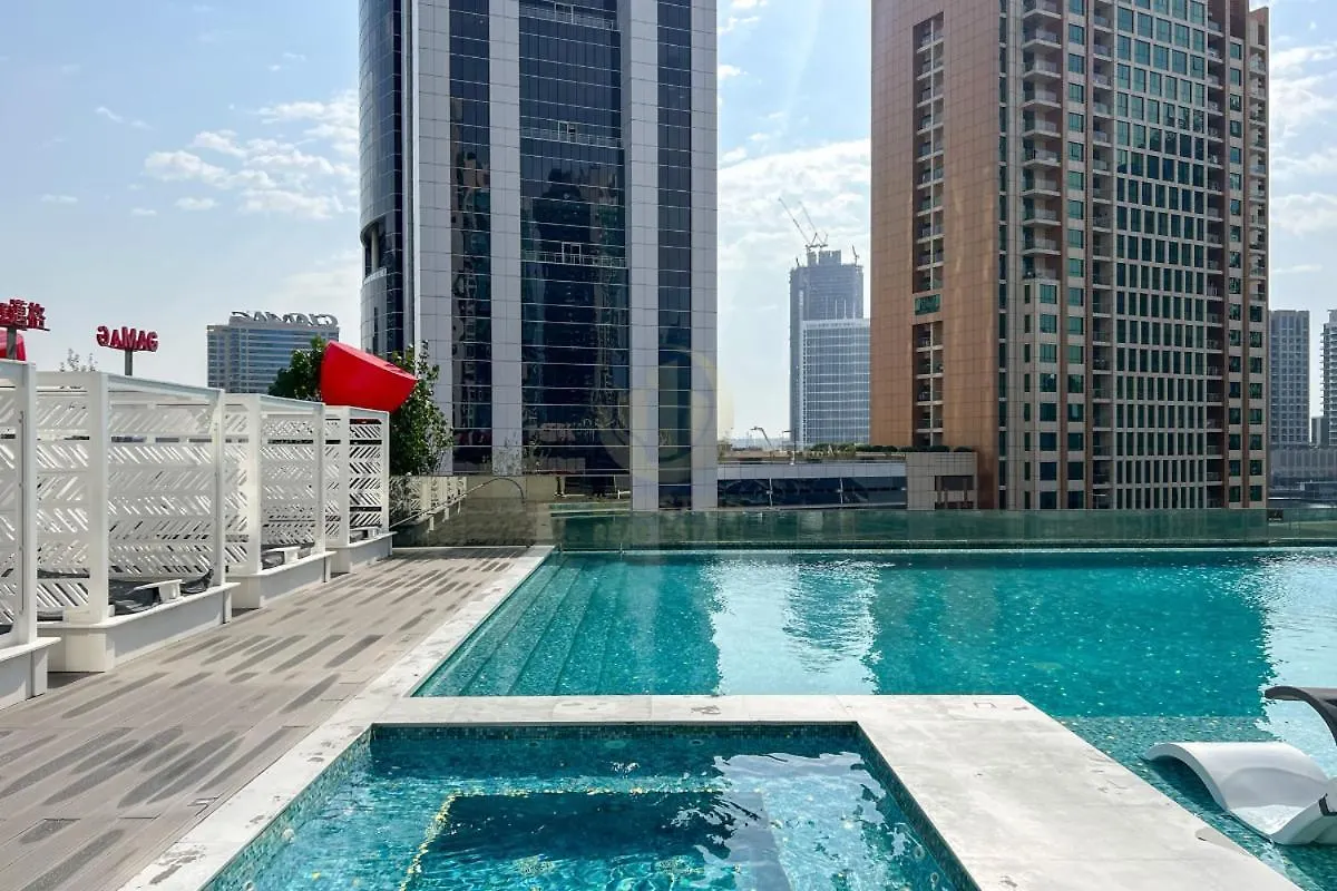 Elegant 2Br Business Bay Near To Dubai Mall & Burj Khalifa -1802 0*,