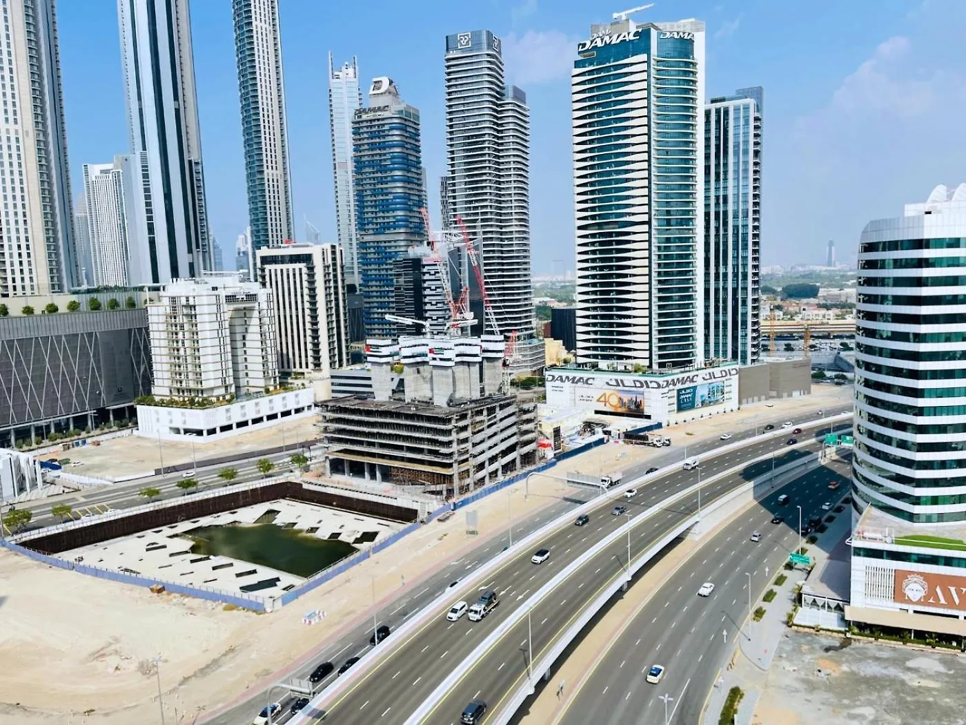 شقة Elegant 2Br Business Bay Near To Dubai Mall & Burj Khalifa -1802