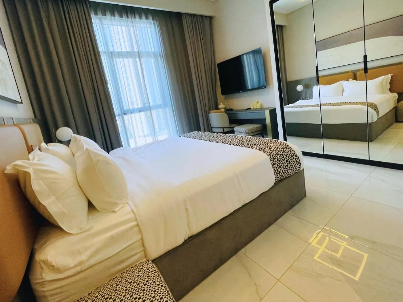 Elegant 2Br Business Bay Near To Dubai Mall & Burj Khalifa -1802